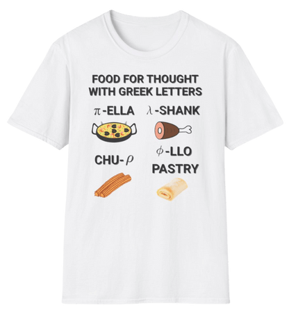 Funny Science Shirt: Food for Thought