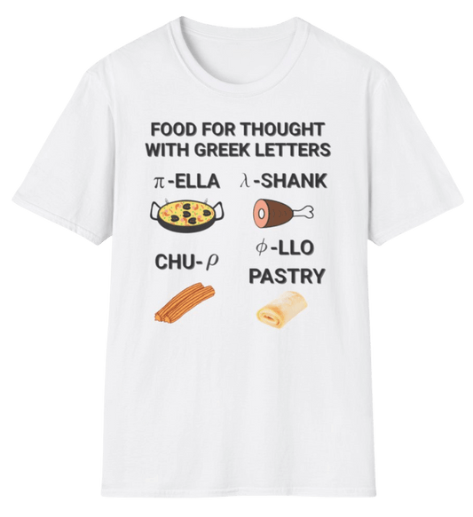 Funny Science Shirt: Food for Thought