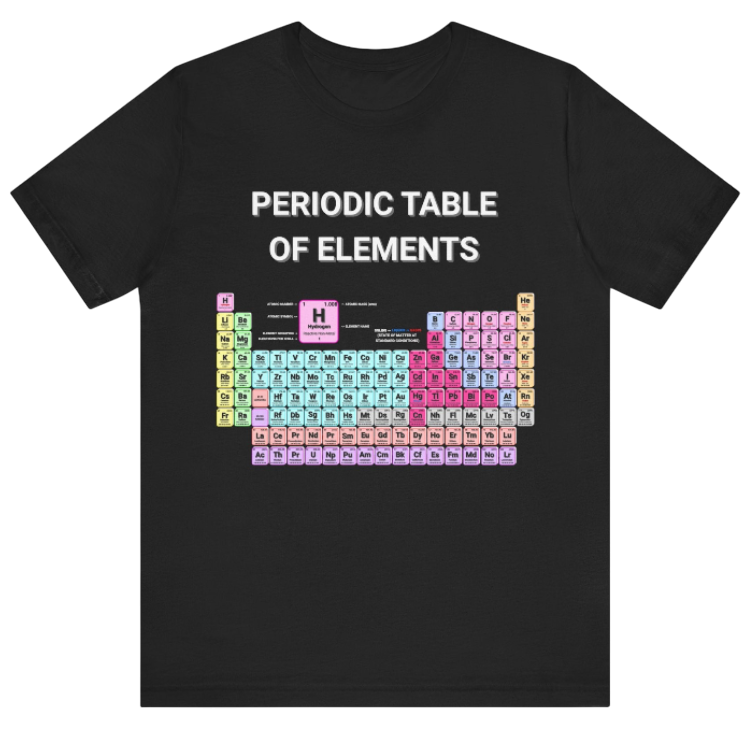 Periodic Table of Elements Shirt